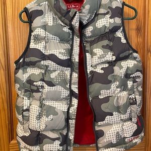 LL Bean boys vest